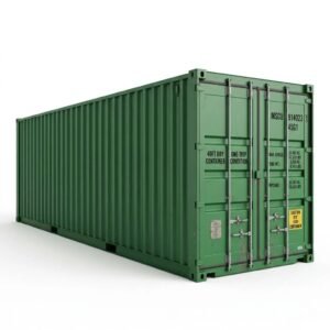 40ft Standard Dry Container – One-Trip – Green