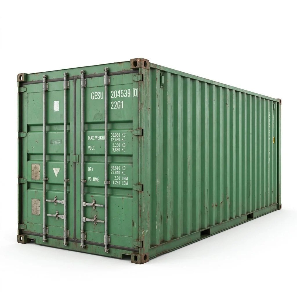 20ft Cargo-Worthy Container – Used – Green