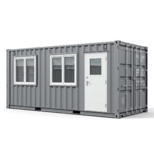 20ft Mobile Office Container – Converted – Gray