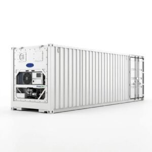 40ft High Cube New Reefer Container – One-Trip – White