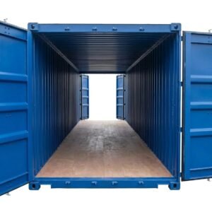 40ft Double Door Container – One-Trip – Blue