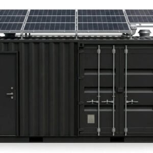 Solar Off-Grid Container – Modified – Black