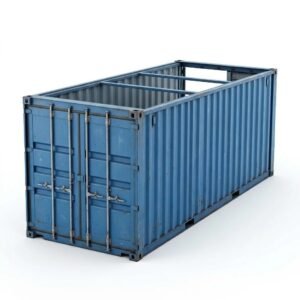 20ft Open Top Container – Used – Blue