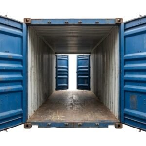 40ft High Cube Double Door Container – Used – Blue
