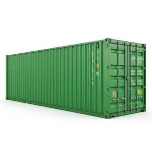 40ft HC 40ft High Cube One-Trip Container – One-Trip – Green