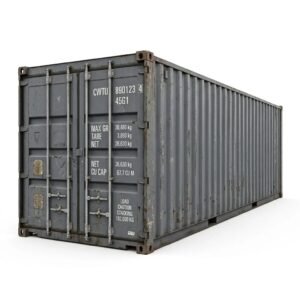 40ft Standard Dry Container – Used Cargo-Worthy – Gray