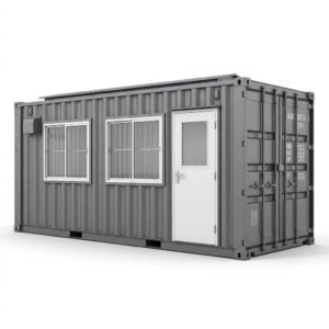20ft Mobile Office Container – Converted – Gray