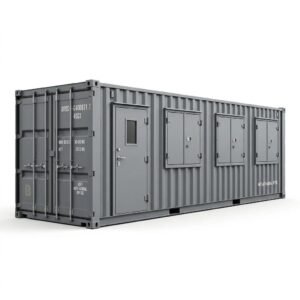 40ft Anti-Vandal Office Container – Converted – Gray