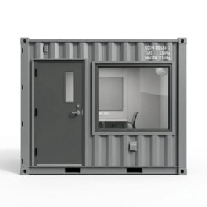10ft Container Office – Converted – Gray