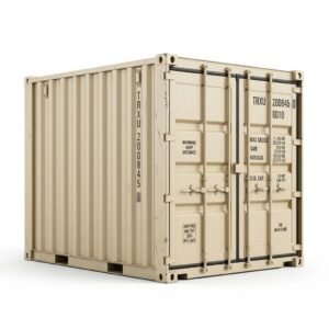 8ft One-Trip Shipping Container – One-Trip – Beige