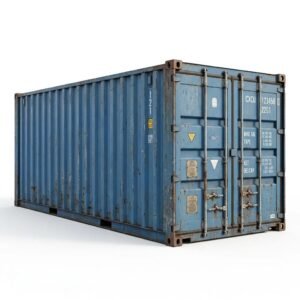 20ft Used Shipping Container – Used – Blue