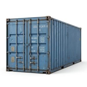 40ft Standard Dry Container – Used Cargo-Worthy – Blue