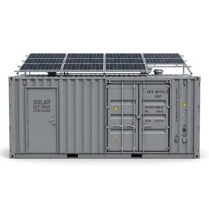 Solar Off-Grid Container – Modified – Gray