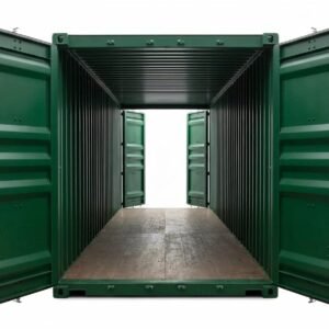 40ft High Cube Tunnel Container – One-Trip – Green